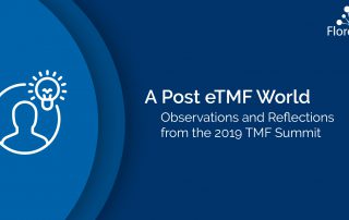 A Post eTMF World - Observations from the TMF Summit in Orlando