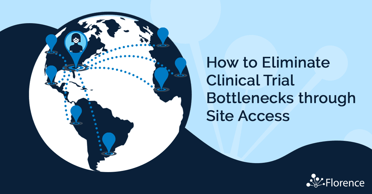 How to Eliminate Clinical Trial Bottlenecks through Site Access Graphic