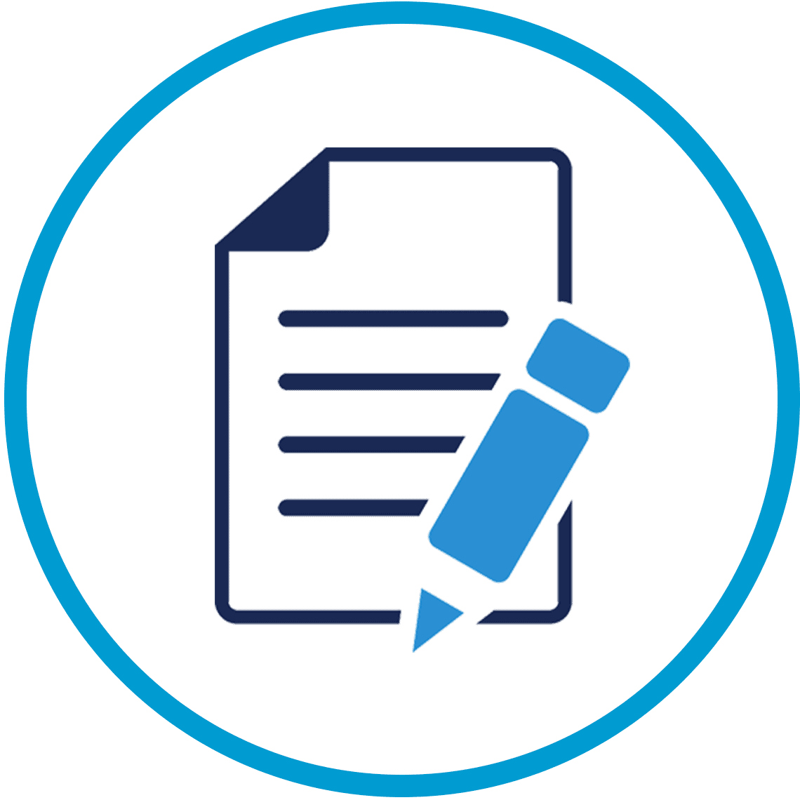 Clinical Trials Electronic Fillable Forms Icon