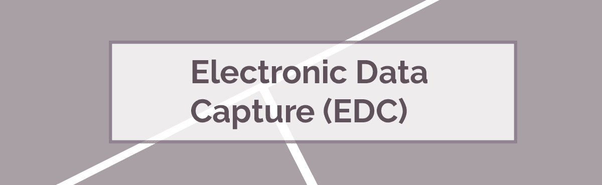 Electronic Data Capture EDC Header