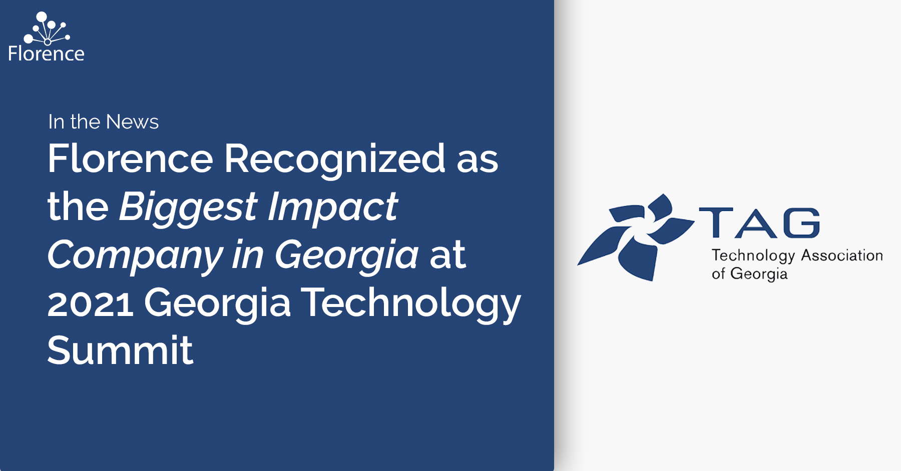 Florence Technology Association of Georgia Biggest Impact