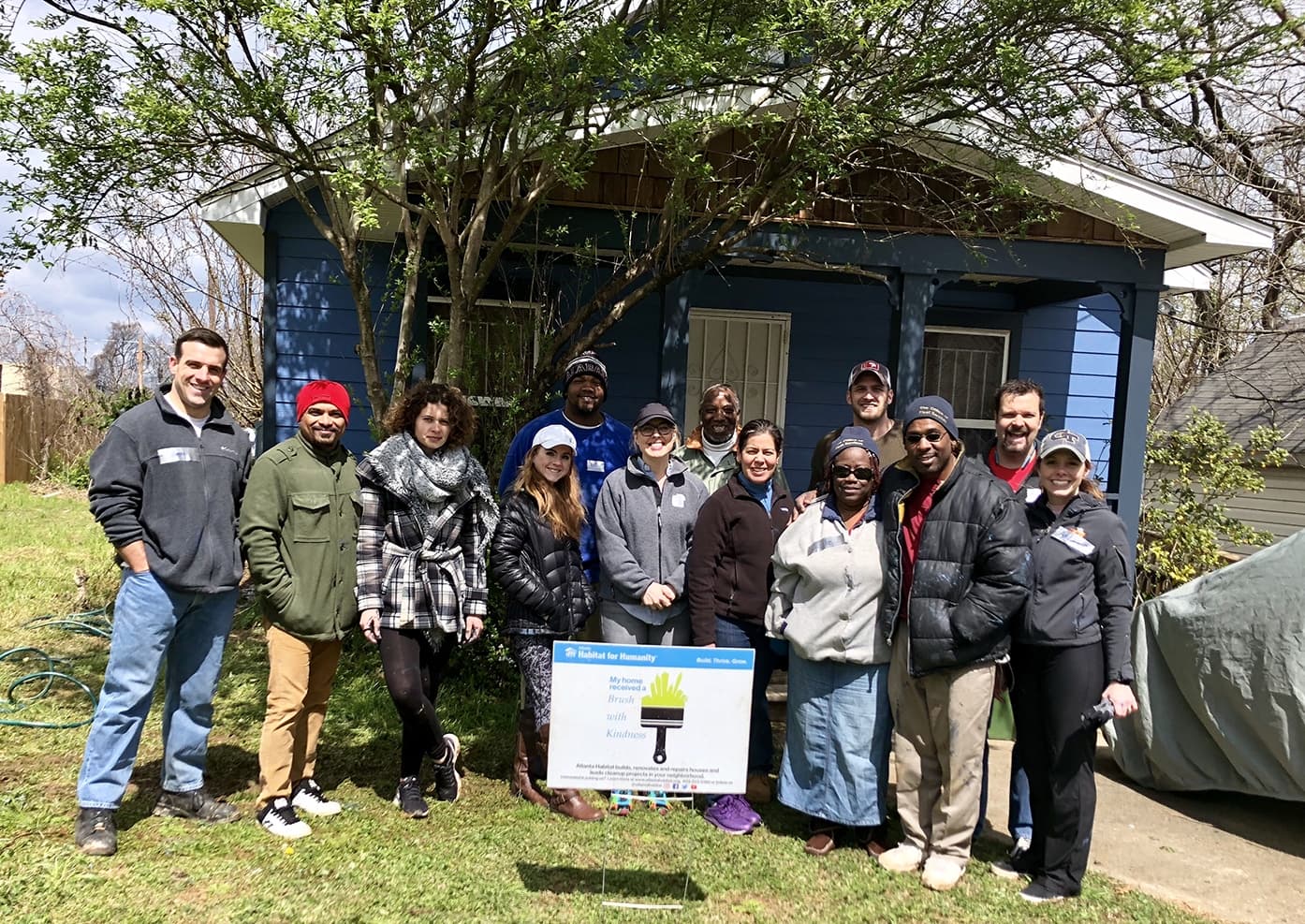 Florence Volunteering with Habitat