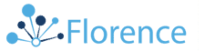 Florence Blue Horizontal Logo
