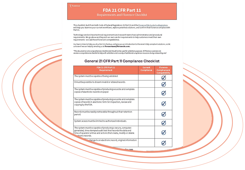 FDA 21 CFR Part 11 Compliance Checklist thumbnail image