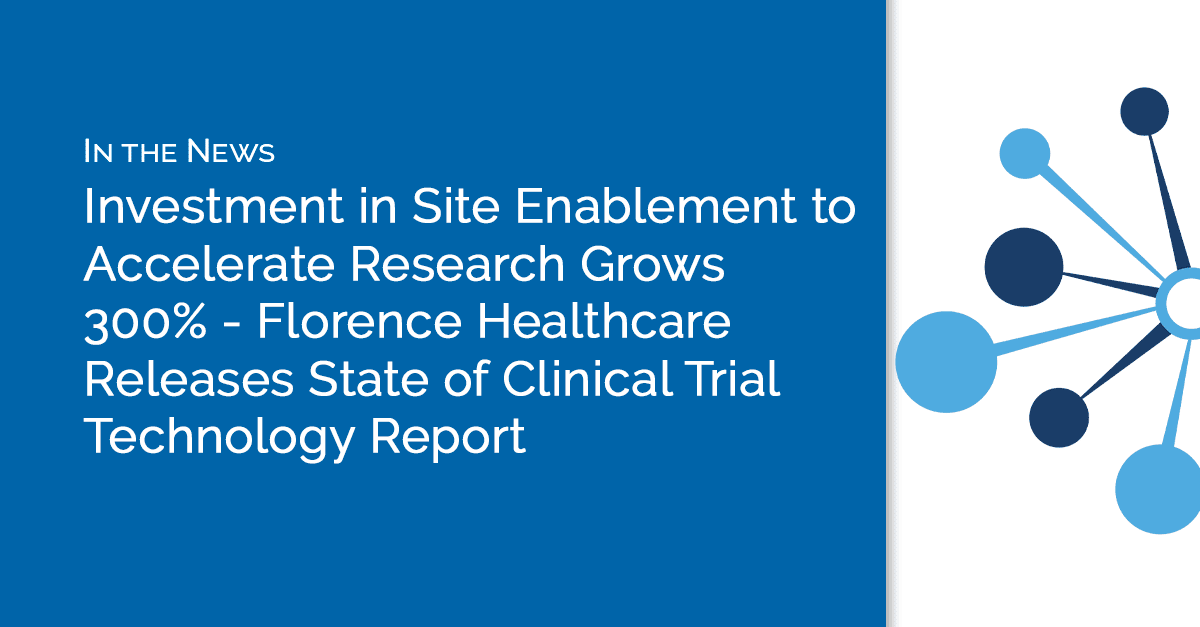 Investment in Site Enablement to Accelerate Research Grows 300% text