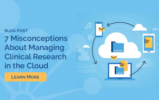 Misconceptions of Managing Clinical Research in the Cloud Header