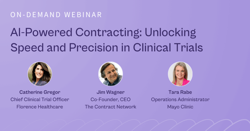AI-Powered Contracting: Unlocking Speed and Precision in Clinical Trials