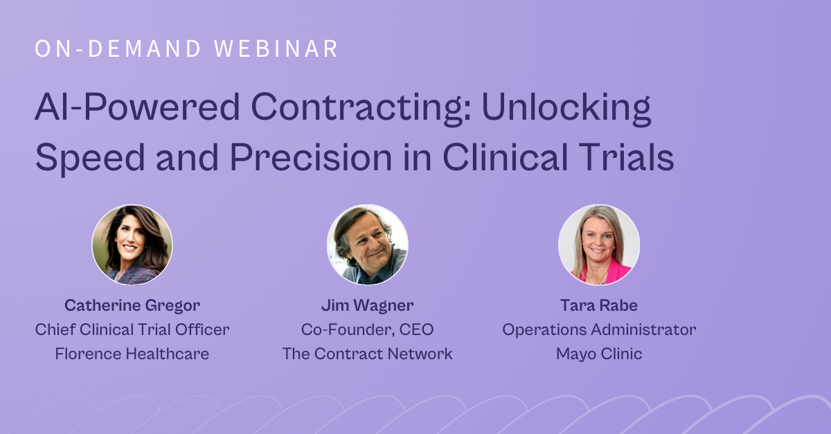 AI-Powered Contracting: Unlocking Speed and Precision in Clinical Trials