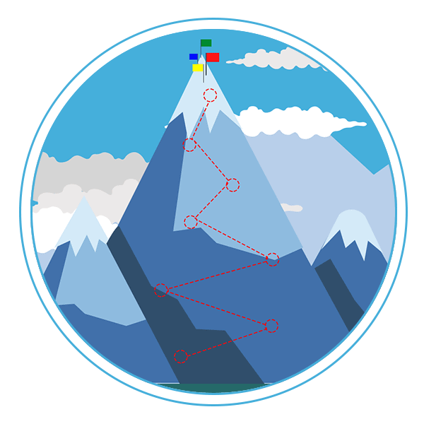 Icon-Mountain Map